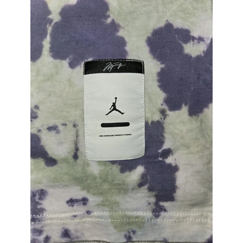 Mens Air Jordan Sport DNA ‘85 Tie Dye Short Sleeve T Shirt Small
